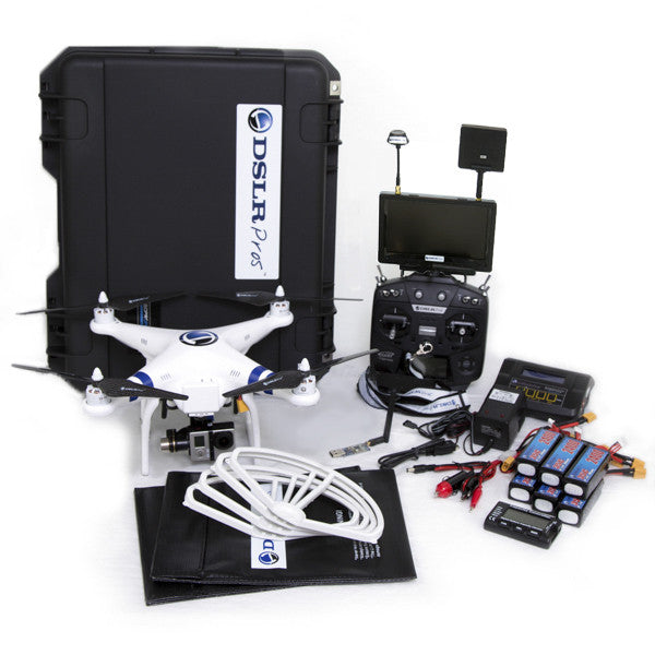 DSLRPros - Pro + Cinema Edition P1 Aerial Kit (Includes the newly released HERO 3 +)